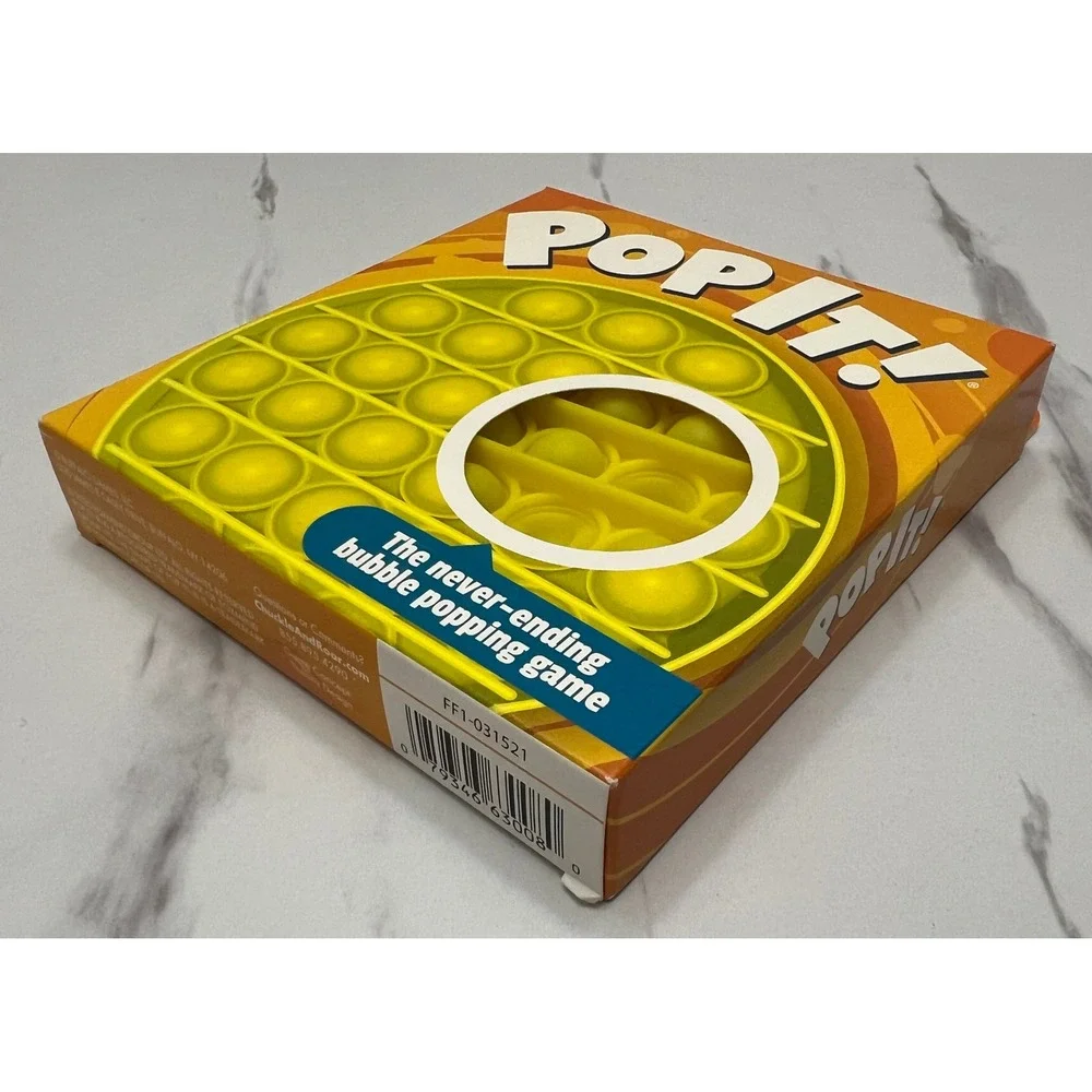 Chuckle & Roar Pop It! Round‎ Bubble Popping Sensory Fidget Game FF1-031521